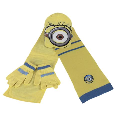 Minions Hat Gloves & Scarf Set £10.99